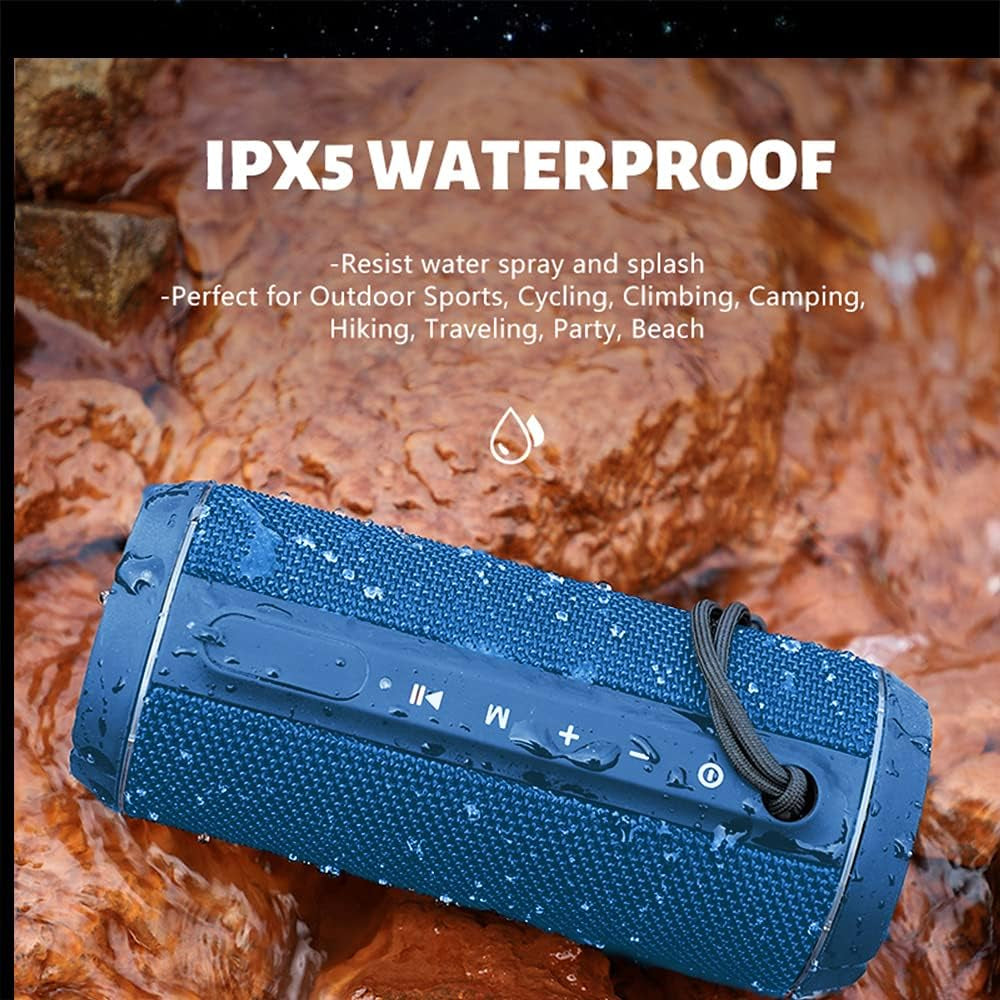 Bluetooth Speakers, Portable Wireless Bluetooth Speaker, IPX5 Waterproof, Outdoor Speakers with Bluetooth 5.0, TWS Pairing and Battery Speaker for Travel & Home