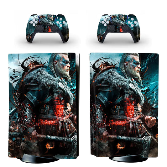 New Game PS5 Standard Disc Skin Sticker Decal Cover for Console & Controller PS5 Disk Skins Vinyl