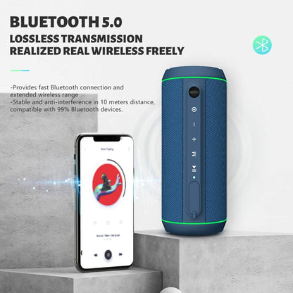 Bluetooth Speakers, Portable Wireless Bluetooth Speaker, IPX5 Waterproof, Outdoor Speakers with Bluetooth 5.0, TWS Pairing and Battery Speaker for Travel & Home