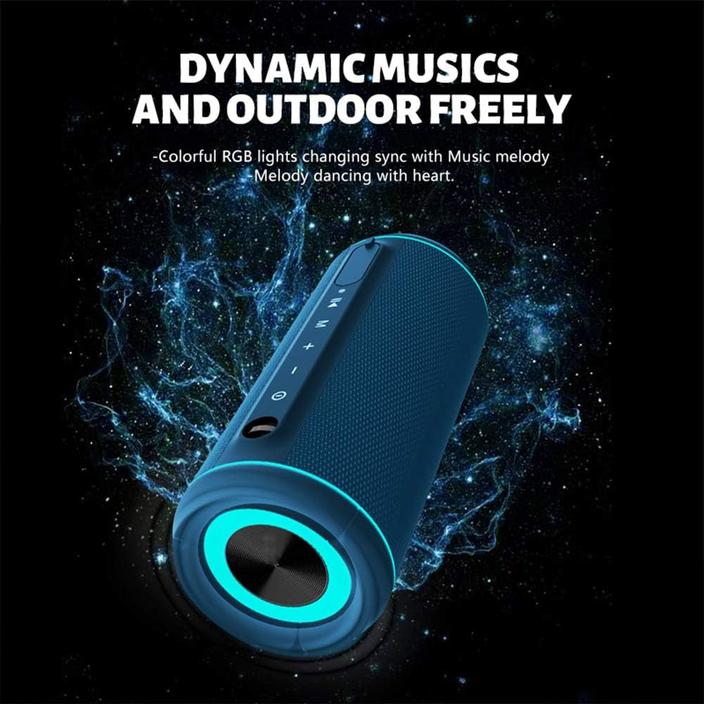 Bluetooth Speakers, Portable Wireless Bluetooth Speaker, IPX5 Waterproof, Outdoor Speakers with Bluetooth 5.0, TWS Pairing and Battery Speaker for Travel & Home