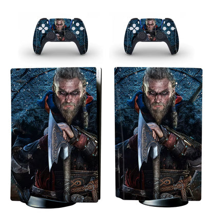 New Game PS5 Standard Disc Skin Sticker Decal Cover for Console & Controller PS5 Disk Skins Vinyl